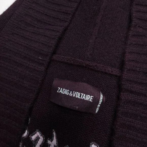 Zadig & Voltaire Inna Cashmere Embellished Cardigan - Picture 9 of 16